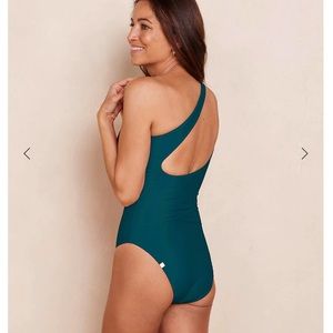 Summersalt Ruched Sidestroke Swimsuit